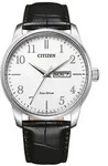 Solaruhr CITIZEN, schwarz (schwarz, wei&szlig;), Armbanduhren, Herren, Armbanduhr,