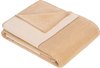 Wohndecke IBENA "Jacquard Decke Austin" Wohndecken Gr. B/L: 150 cm x 200 cm, beige
