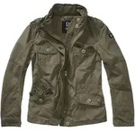 Allwetterjacke BRANDIT "Brandit Damen Ladies Britannia Jacket", Damen, Gr. XS, gr&uuml;n