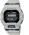 Smartwatch CASIO G-SHOCK "GBD-200", grau (hellgrau, schwarz, hellgrau), Smartwatches,