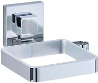 WENKO Haartrocknerhalter "Vacuum-Loc Quadro" Befestigung mit Saugnapf