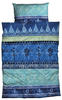 CASATEX Bettwäsche "Indi mit modernen Ornamenten, aus 100% Baumwolle, in Satin...