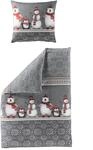 BIERBAUM Bettw&auml;sche "Wichtel" 2 tlg. 100 % Baumwolle, Biber, unterschiedliche