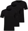 T-Shirt BOSS "T-Shirt Rundhals" Gr. XXL, schwarz (black001) Herren Shirts...