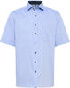 Kurzarmhemd ETERNA "COMFORT FIT" Gr. 44, Normalgrößen, blau Herren Hemden Kurzarm