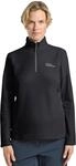 Stehkragenpullover JACK WOLFSKIN "TAUNUS HZ W", Damen, Gr. M (38/40), schwarz,