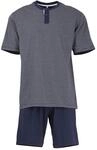 TOM TAILOR Shorty "Nebraska" 2 tlg. Streifendesign, Kurzarm, Rundhalsausschnitt,