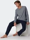 Schiesser Pyjama "selected premium inspiration" 2 tlg. mit praktischer Knopfleiste