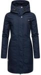 Wintermantel RAGWEAR "Jannisa", Damen, Gr. XL (42), blau (navy), Au&szlig;enmaterial: 65%