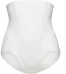 High-Waist-Panty SUSA "Highwaist Panty Milano", Damen, Gr. 38, beige (ivory),