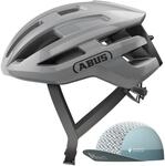 Rennradhelm ABUS "POWERDOME ACE" Gr. S, grau, Helme, S Kopfumfang: 51cm - 55cm,