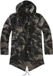 Wintermantel BRANDIT "Brandit Herren M51 US Parka", Herren, Gr. L, schwarzcamo, 73%