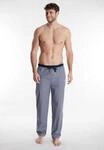 TOM TAILOR Pyjamahose "Dakota" Bindeband, Seitentaschen, locker, bequem, atmungsaktiv