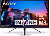 E (A bis G) SONY Gaming-Monitor "INZONE M3" Monitore Perfekt für PlayStation5 weiß