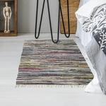 Andiamo Teppich "Multi" rechteckig 10 mm H&ouml;he Flachgewebe, Fleckerl, reine