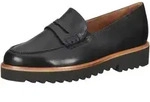 Slipper PAUL GREEN "Paul Green Slipper Glattleder", Damen, Gr. 38,5, schwarz,