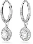 Paar Ohrh&auml;nger SWAROVSKI "Una Angelic Stern", grau (metallfarben,...