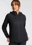 CMP Regenjacke "WOMAN JACKET FIXED HOOD" mit Kapuze mit Kapuze, wasserdicht,