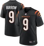 Footballtrikot NIKE "Nike Trikot Cincinnati Bengals NFL Home Game Jersey Burrow 9",