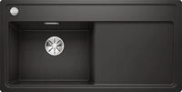 K&uuml;chensp&uuml;le BLANCO "ZENAR XL 6 S-F", schwarz, B:98,75cm H:19cm T:49,75cm,