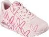 Wedgesneaker SKECHERS "UNO-SPREAD THE LOVE" Gr. 35, bunt (rosa, weiß, multi) Damen