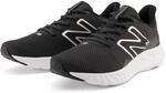 Laufschuh NEW BALANCE "W411", Damen, Gr. 39, schwarz (dream state), Textil, Schuhe