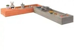 Sandkasten MUDDY BUDDY "Flexy Style", orange (warmgrau, lachs), Sandk&auml;sten, Kinder,