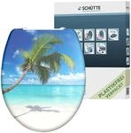Sch&uuml;tte WC-Sitz "CARRIBEAN" Duroplast, mit Absenkautomatik und Schnellverschluss