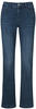 Bootcut-Jeans MAC "Dream-Boot" Gr. 36, Länge 32, blau (dark cobald blue...