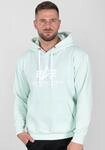 Hoodie ALPHA INDUSTRIES "Basic Hoodie BL", Herren, Gr. XXS, gr&uuml;n (mint),