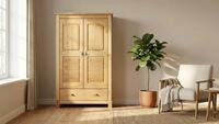 OTTO home W&auml;scheschrank "Rauna" B/H/T ca. 96/155/38 cm, aus massiver Kiefer,...
