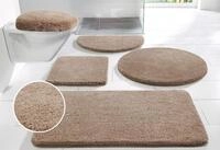 OTTO home Badematte "Merida, Badvorleger, Badezimmer Teppich" H&ouml;he 32 mm