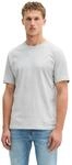 T-Shirt MARC O'POLO "aus reiner Bio-Baumwolle", Herren, Gr. M, grau (twentyfour grau