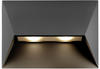 Außen-Wandleuchte NORDLUX "Pontio" Lampen Gr. Höhe: 19,00 cm, schwarz