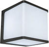 LED Außen-Wandleuchte LUTEC "DOBLO" Lampen Gr. Höhe: 15 cm, grau (anthrazit)