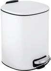 WENKO Kosmetikeimer "Alassio" 5 Liter, BxTxH: 24,5x27x20,5 cm