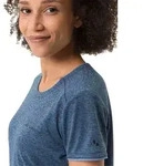Funktionsshirt VAUDE "Women's Essential T-Shirt", Damen, Gr. 48, blau (schwarz sea