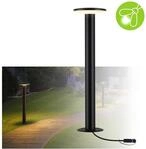 Paulmann LED Pollerleuchte "Plug & Shine Plate Einzelleuchte IP44 2200K 7W Anthrazit"