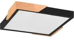 REALITY LEUCHTEN LED Deckenleuchte "Meta", schwarz (schwarz matt), 1, H: 3,5cm, 1