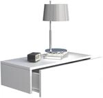 VCM Nachttisch "Holz Wandschublade Wand H&auml;nge Nachttisch Usal M60" 1 Stk. tlg.