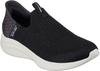 Slip-On Sneaker SKECHERS "ULTRA FLEX 3.0 - SMOOTH STEP" Gr. 41, schwarz Damen Schuhe