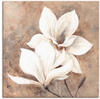 Artland Wandbild "Klassische Magnolien", Blumen, (1 St.), als Alubild,...
