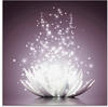 Artland Glasbild "Magie der Lotus-Blume", Blumen, (1 St.), in verschiedenen...