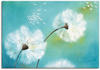 Wandbild ARTLAND "Pusteblumen" Bilder Gr. B/H: 70 cm x 50 cm, Leinwandbild...