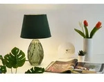 PAULEEN Tischleuchte "Crystal Velvet max40W 230V", gr&uuml;n, 1, &Oslash; 25cm H: 41cm, 1...