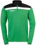 Trainingspullover UHLSPORT "1/4 ZIP TOP OFFENSE 23 Kids", Jungen, Gr. 164, gr&uuml;n