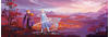 KOMAR Fototapete "Frozen Panorama" Tapeten 368x127 cm (Breite x Höhe), inklusive