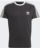 T-Shirt ADIDAS ORIGINALS "3-STRIPES TEE" Gr. M, schwarz (black) Herren Shirts