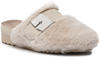 Pantoffel SCHOLL "Alaska" Gr. 38, beige (offwhite) Damen Schuhe Plüsch...