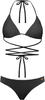 Triangel-Bikini BRUNO BANANI Gr. 40, Cup C/D, schwarz Damen Bikini-Sets Ocean...